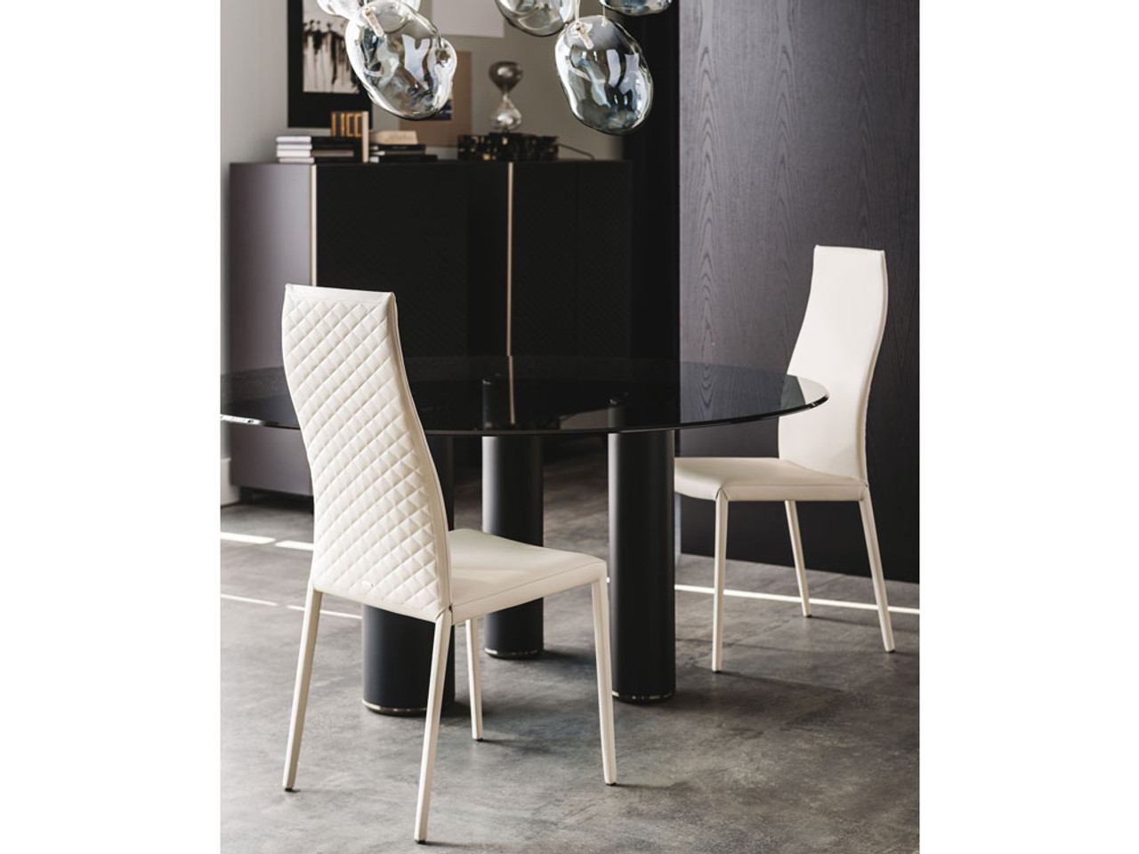 Cattelan Italia Norma Couture Dining Chair - High Back by Paolo Cattelan
