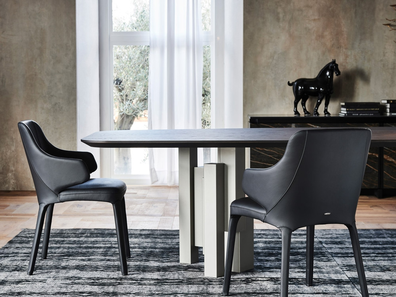 Cattelan Italia Wanda chair with arms by Paolo Italia