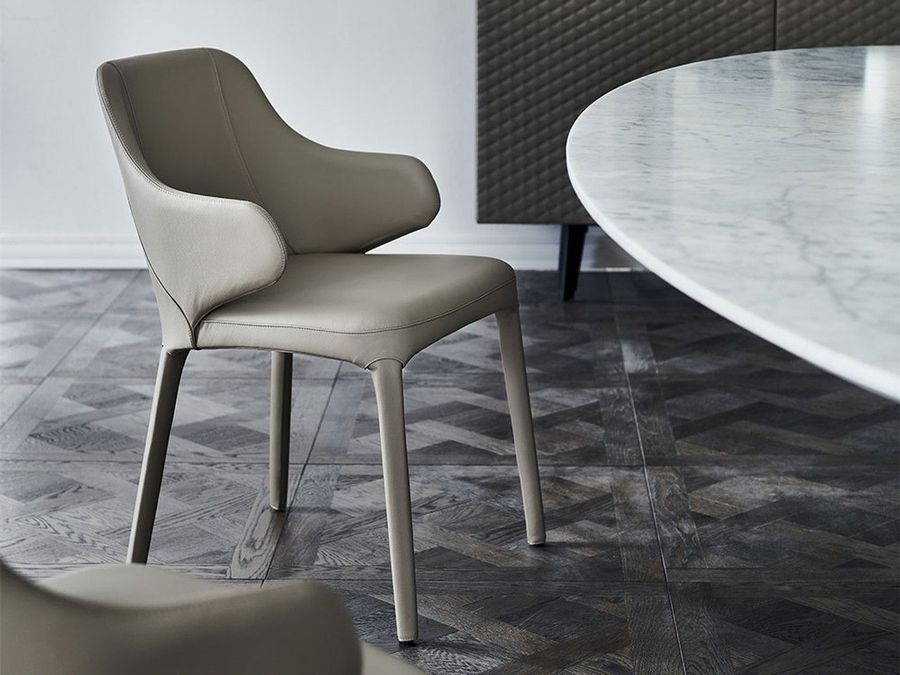 Cattelan Italia Wanda chair with arms by Paolo Italia