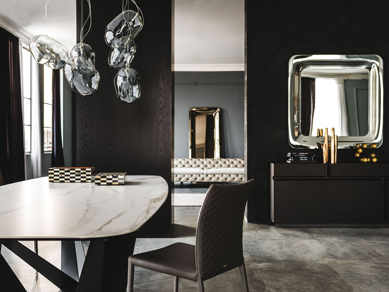 Cattelan Italia Glenn Wall Mirror by Philip Jackson