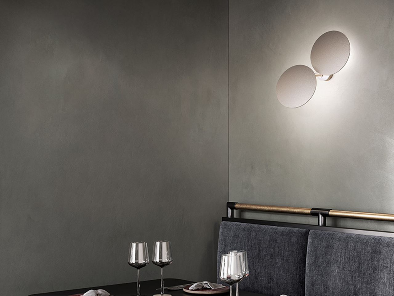Puzzle Round Wall & Ceiling Lamp