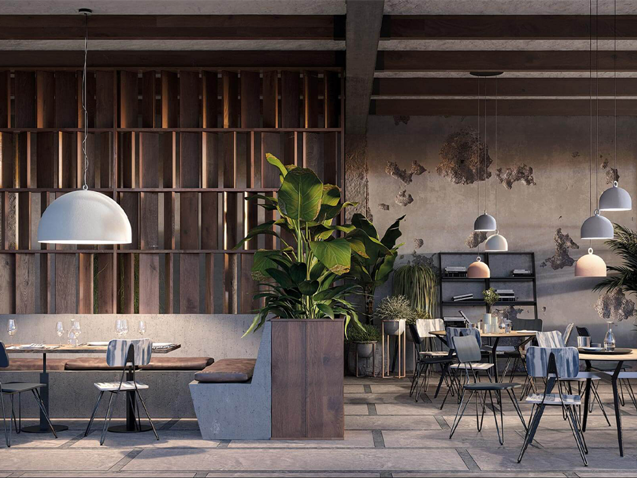 Urban Concrete Pendant Light