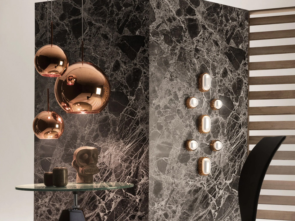 Copper LED Pendant Light - Quickship