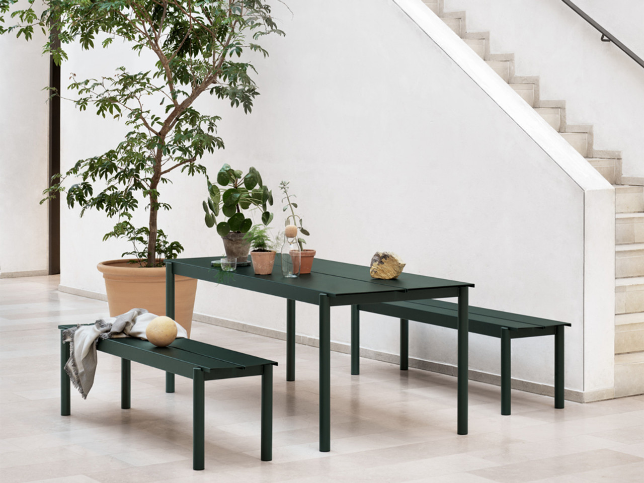 Linear Steel Bench