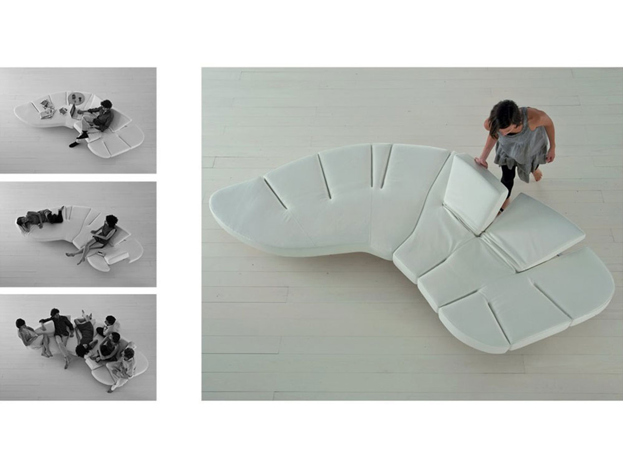 Edra Flap Sofa by Francesco Binfaré