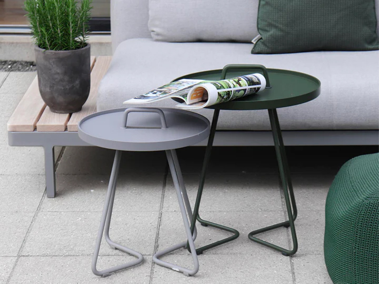 On The Move Side Table - Quickship