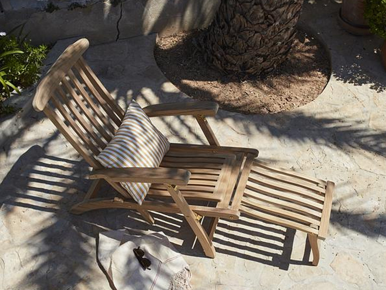 Steamer Outdoor Deck Chair - Quickship