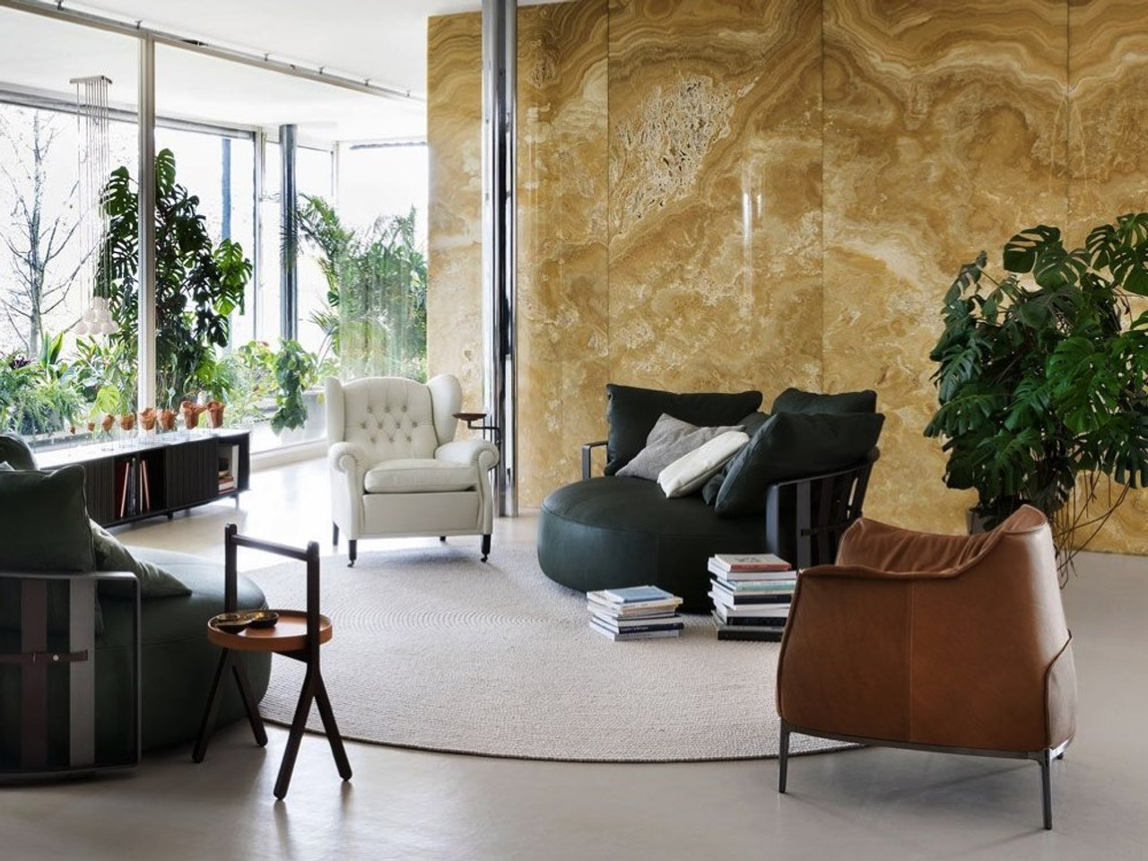 Poltrona Frau Archibald Armchair by Jean-Marie Massaud