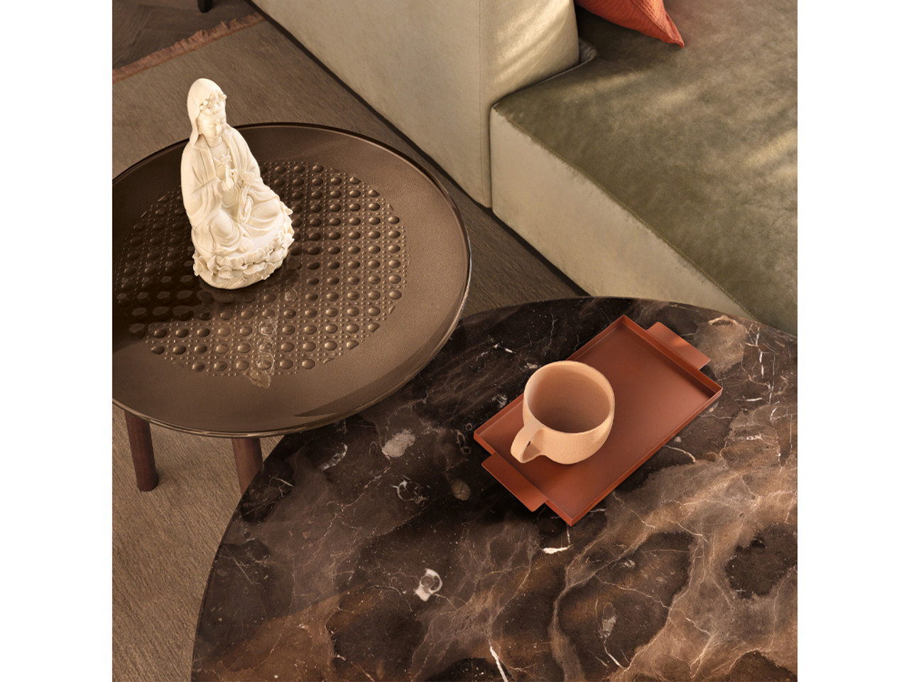 Cannage Coffee Table