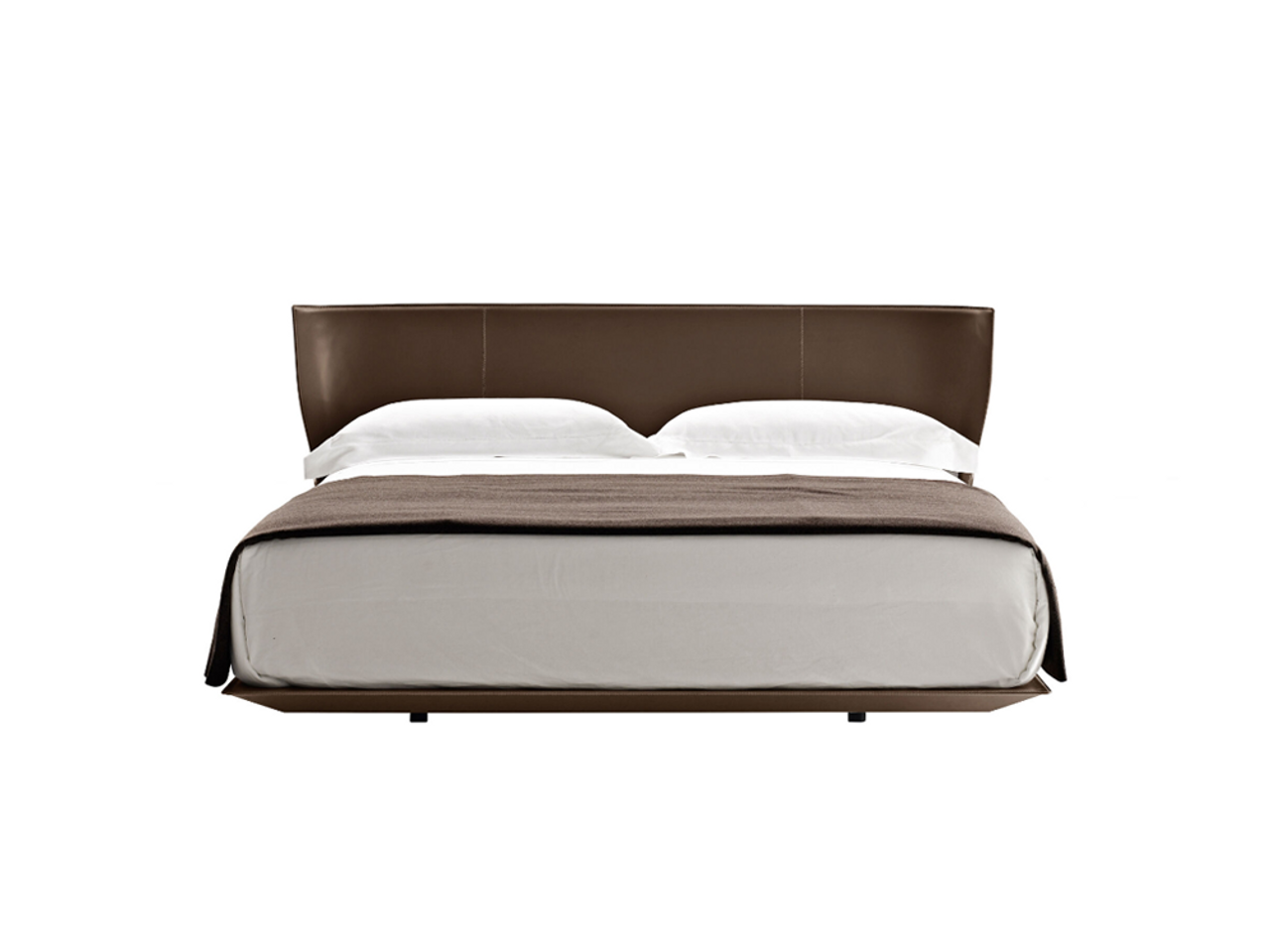 Alys Bed - Leather Headboard