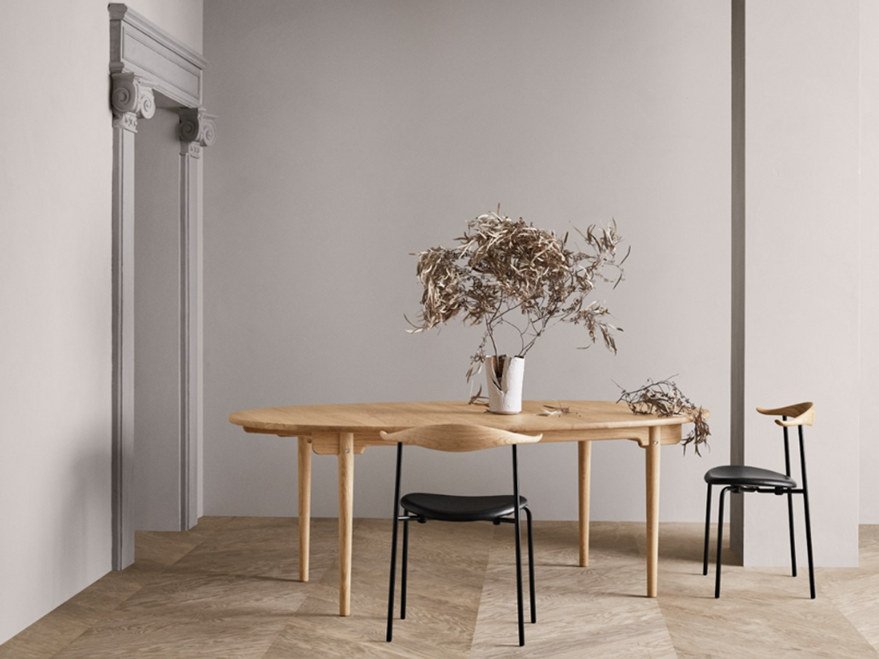 CH88P Dining Chair - Leather