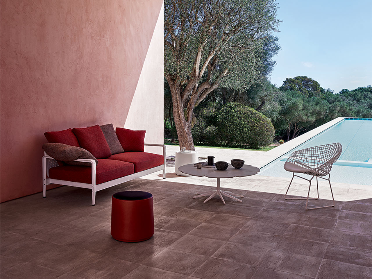 Lissoni Outdoor Stool