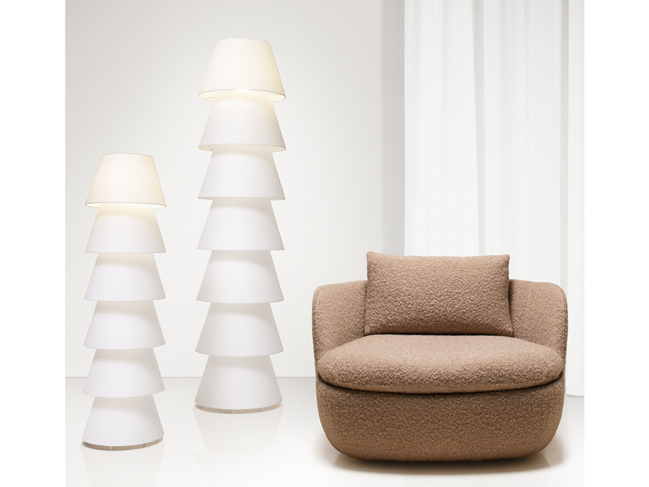 Set Up Shades Floor Lamp - Quickship