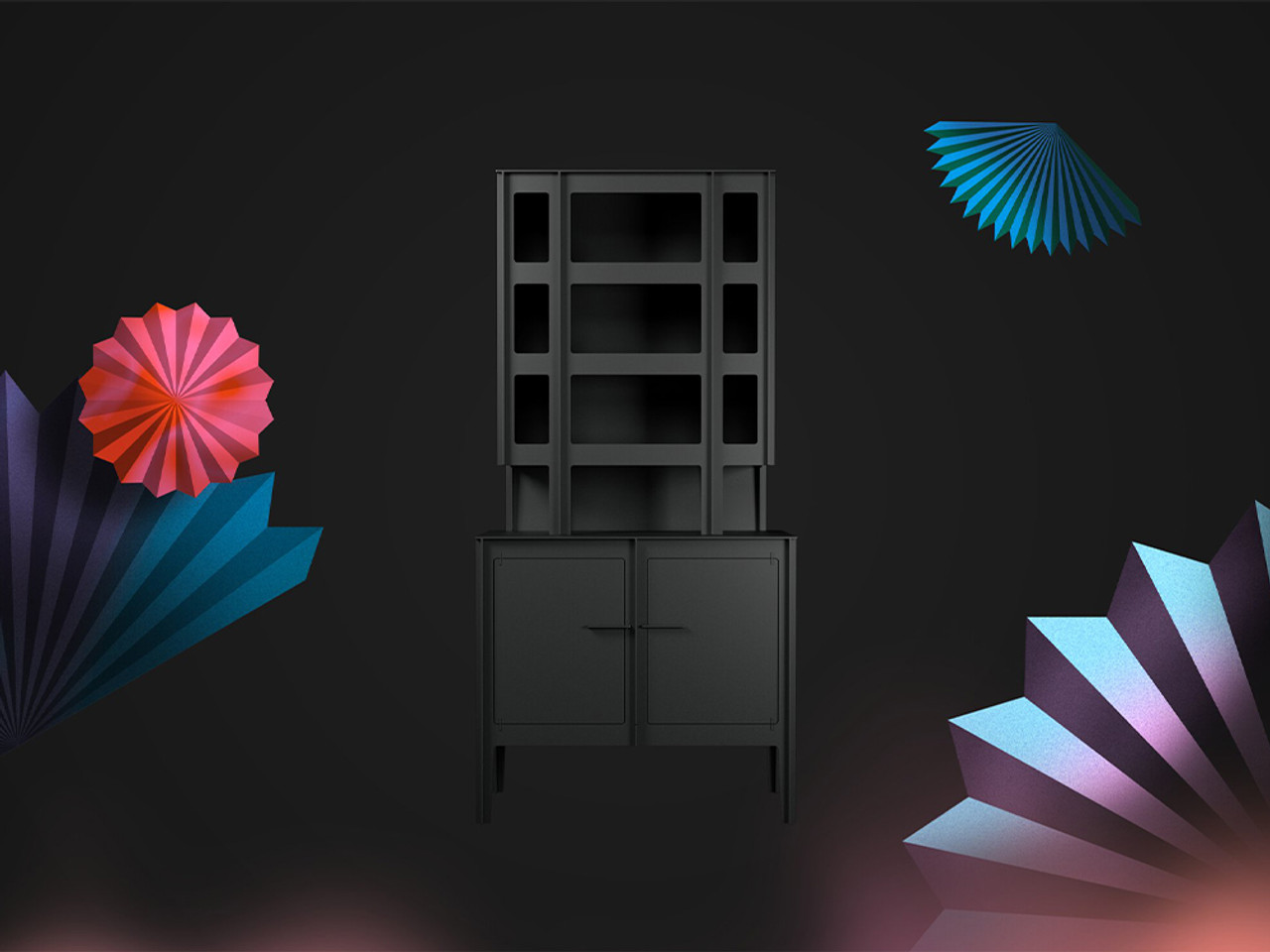No Screw No Glue Cabinet - Quickship