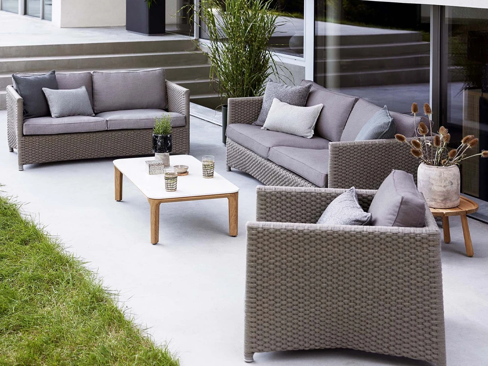 Diamond Outdoor Lounge Chair 