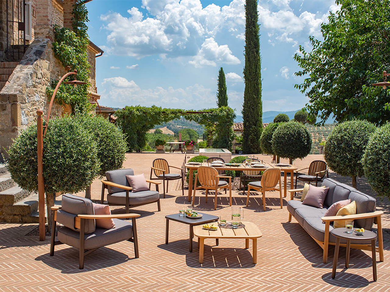 Twins Outdoor Lounge Chair