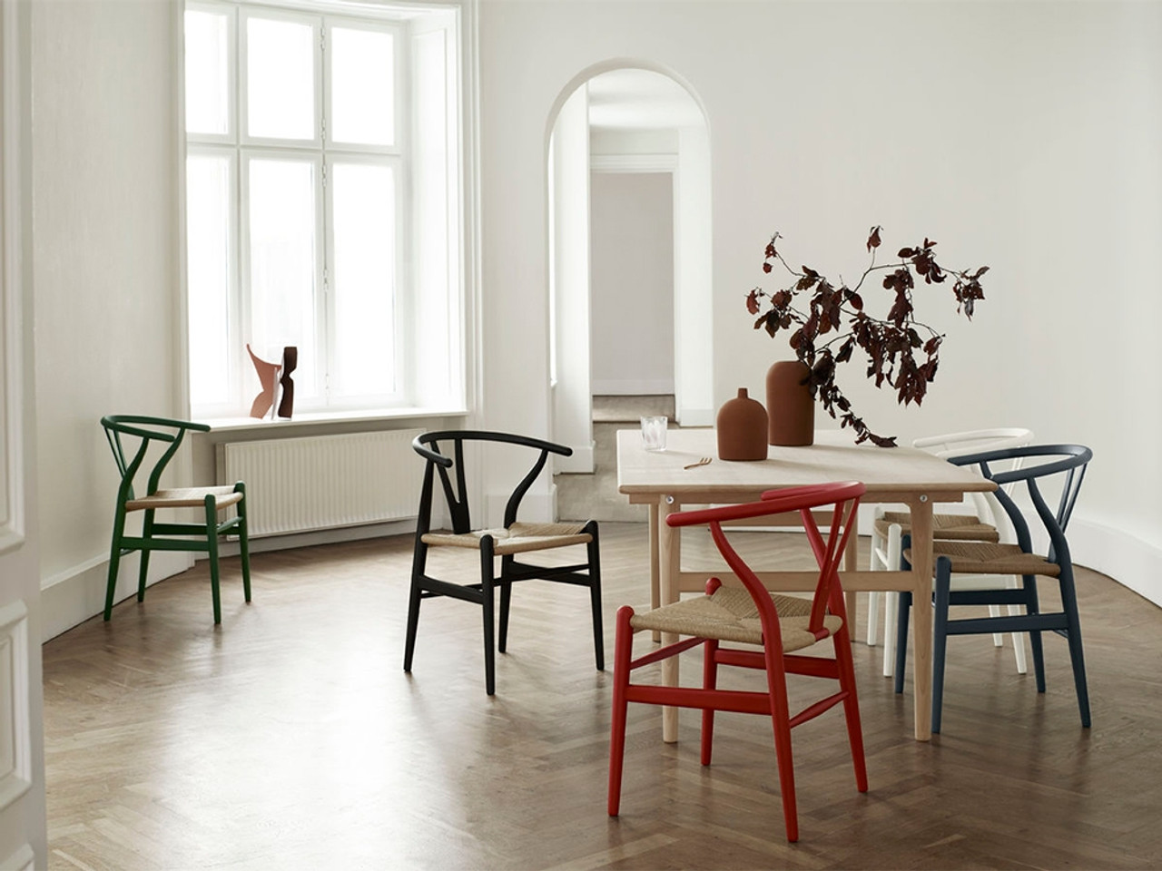 Carl Hansen & Son CH24 Soft Wishbone Chair by Hans J. Wenger