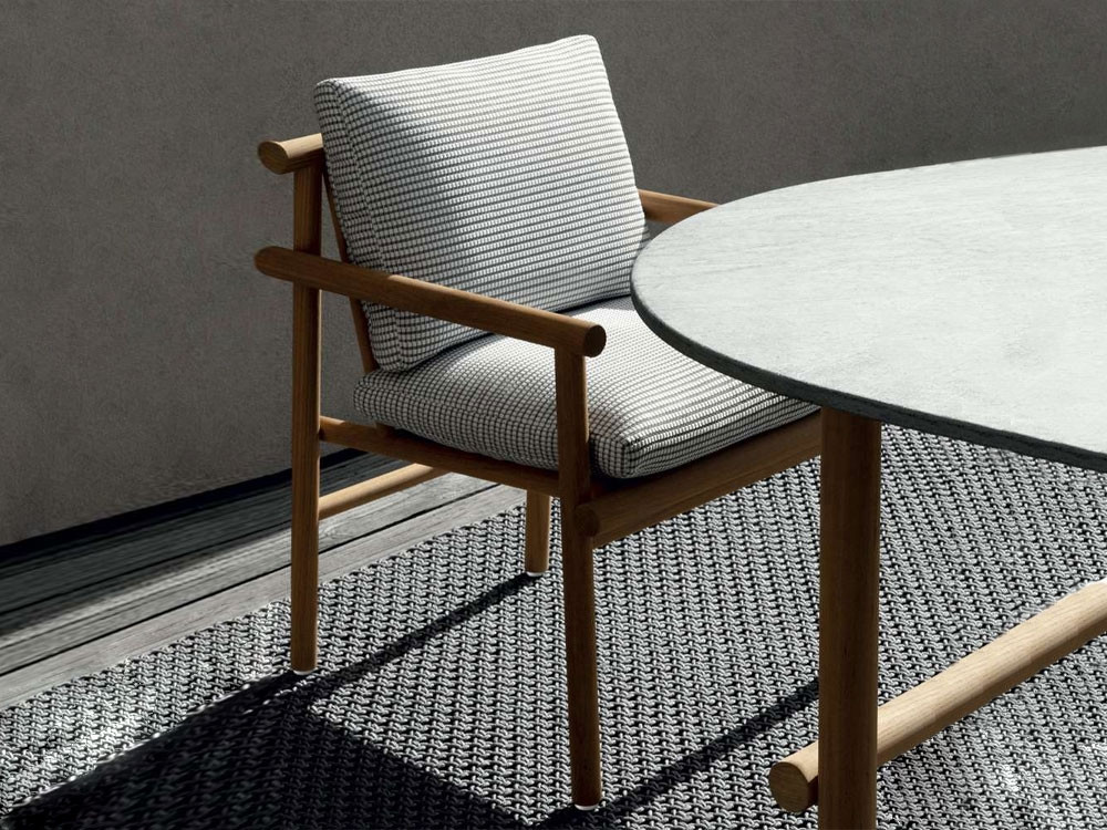 B&B Italia Ayana Outdoor Chair by Naoto Fukasawa