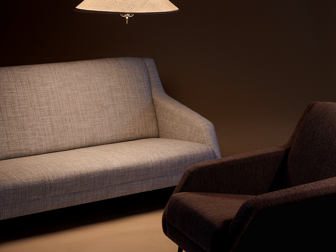 CDC.1 Lounge Chair - Conic Legs