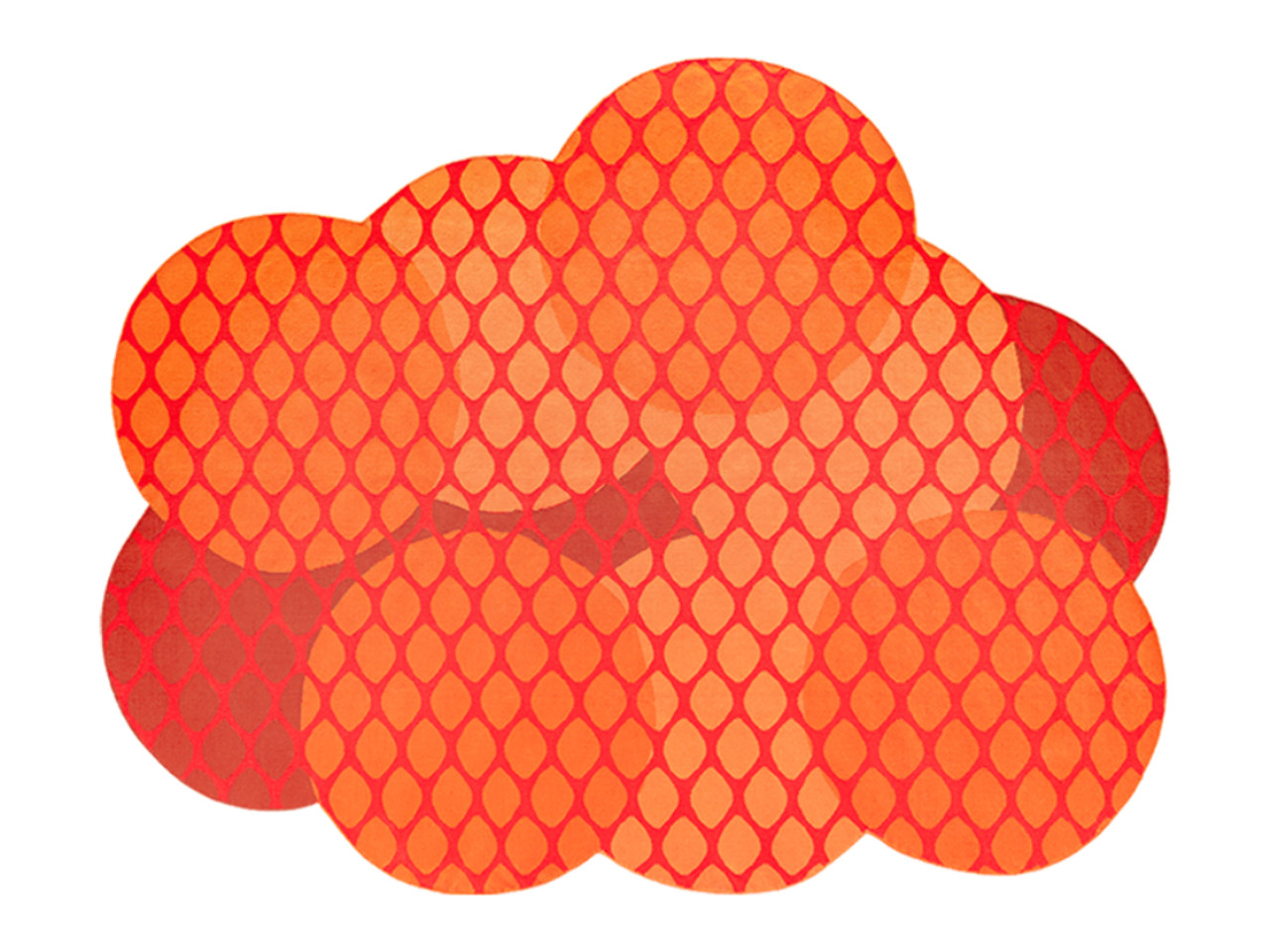 Citrus Rug - Orange