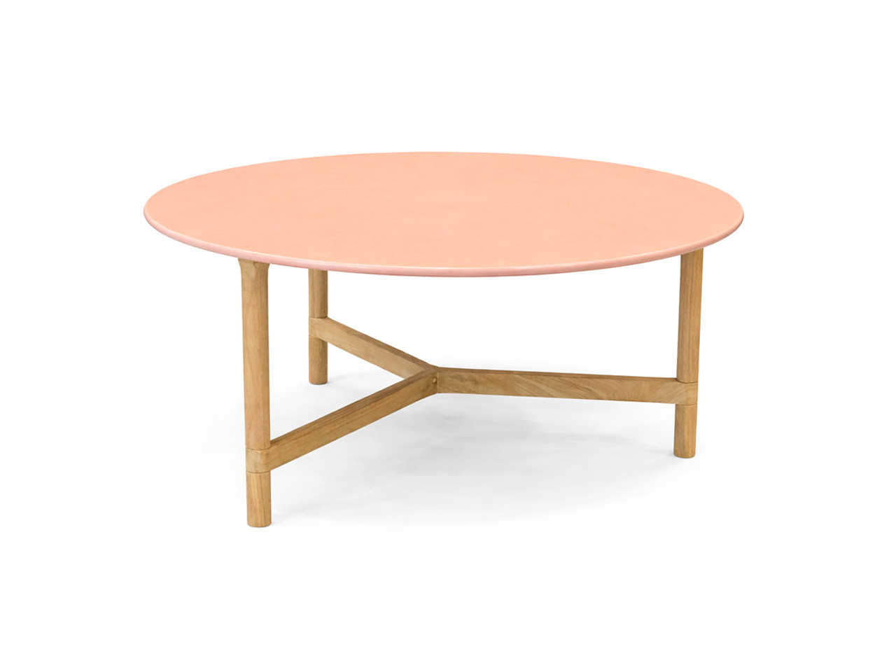 Twist Round Coffee Table - Teak