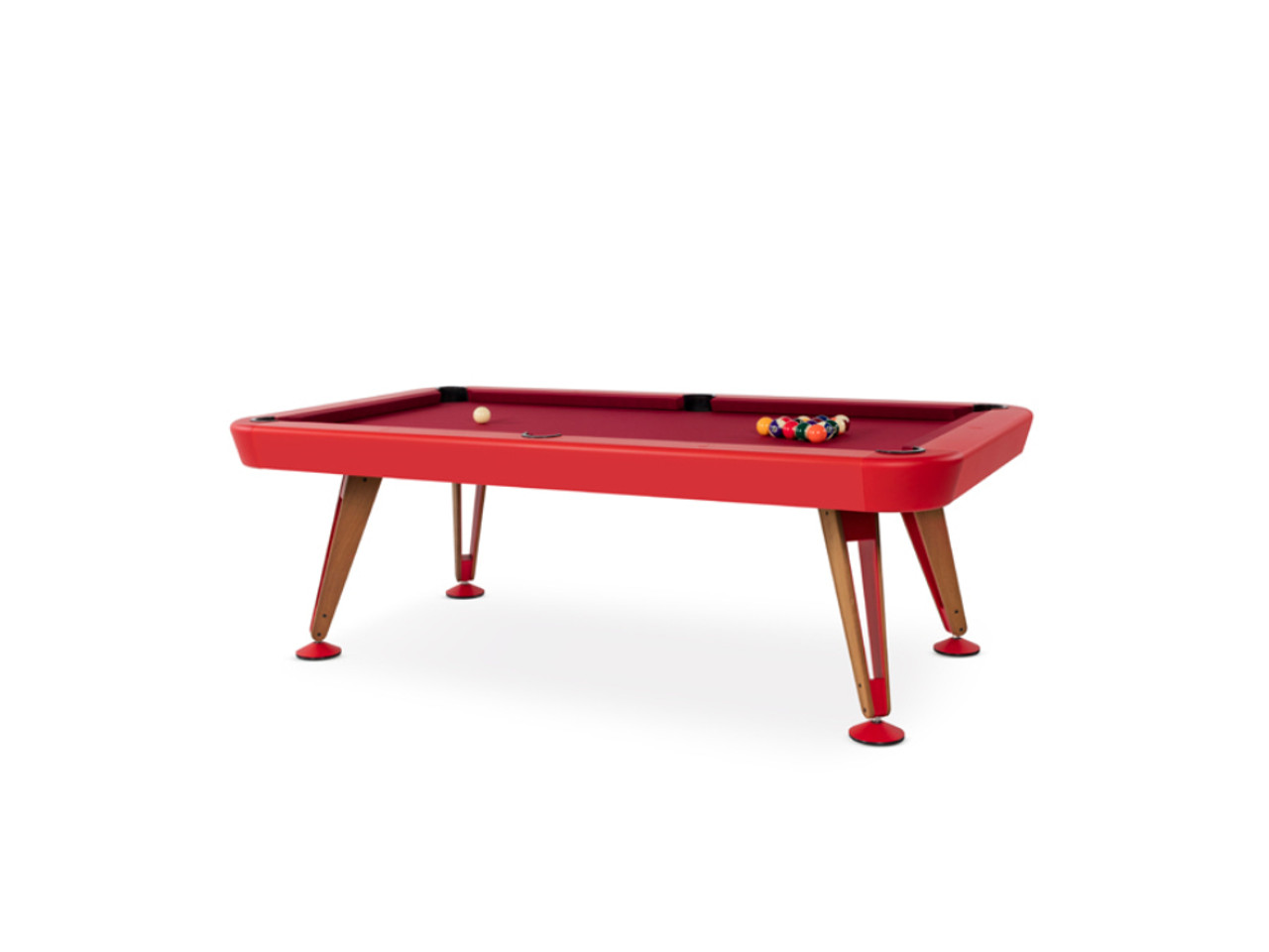 Diagonal Indoor Pool Table
