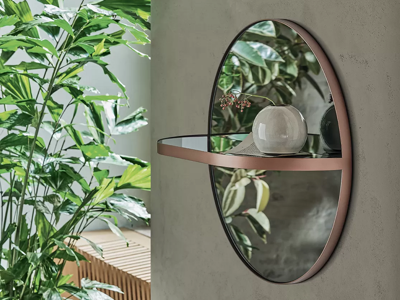 Pill Wall Mirror