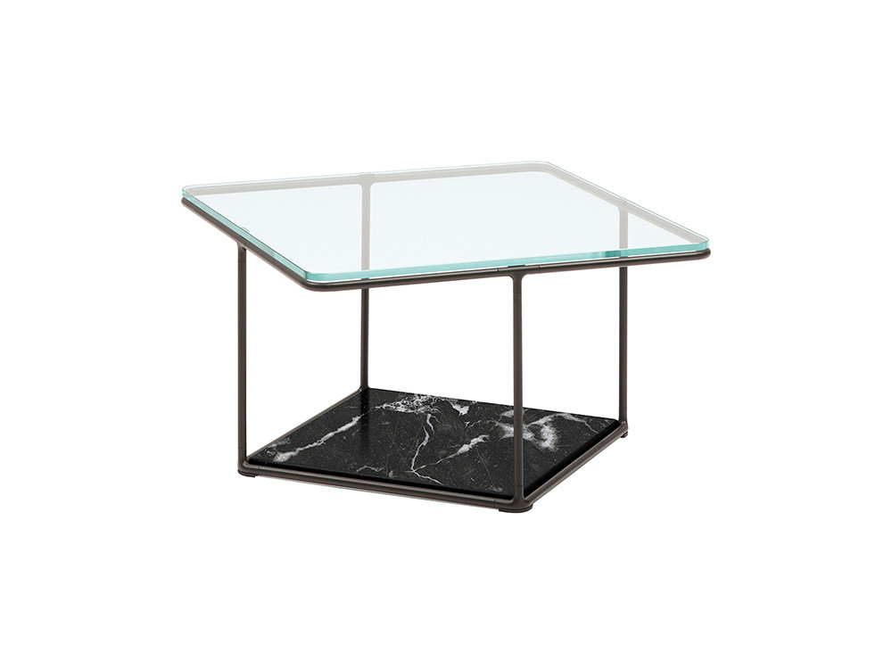Lemante Coffee Table - Black Marquina Base