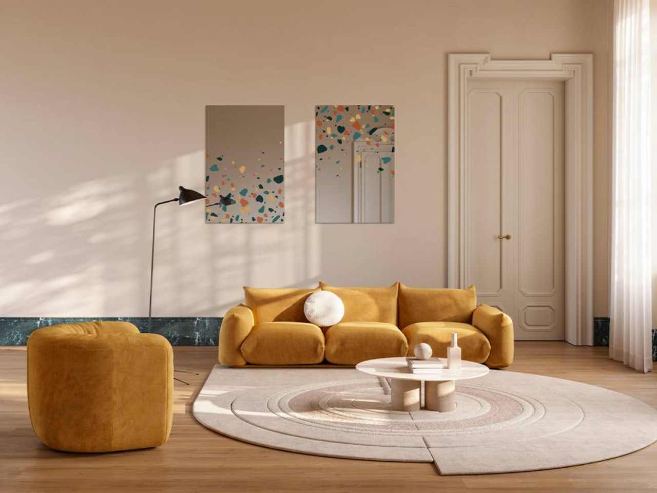 Terrazzo Wall Mirror