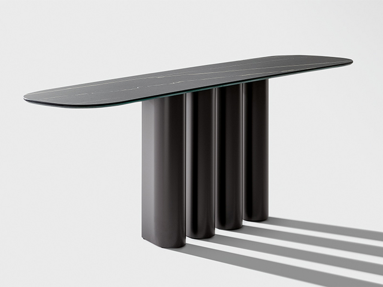 Geometric Console Table