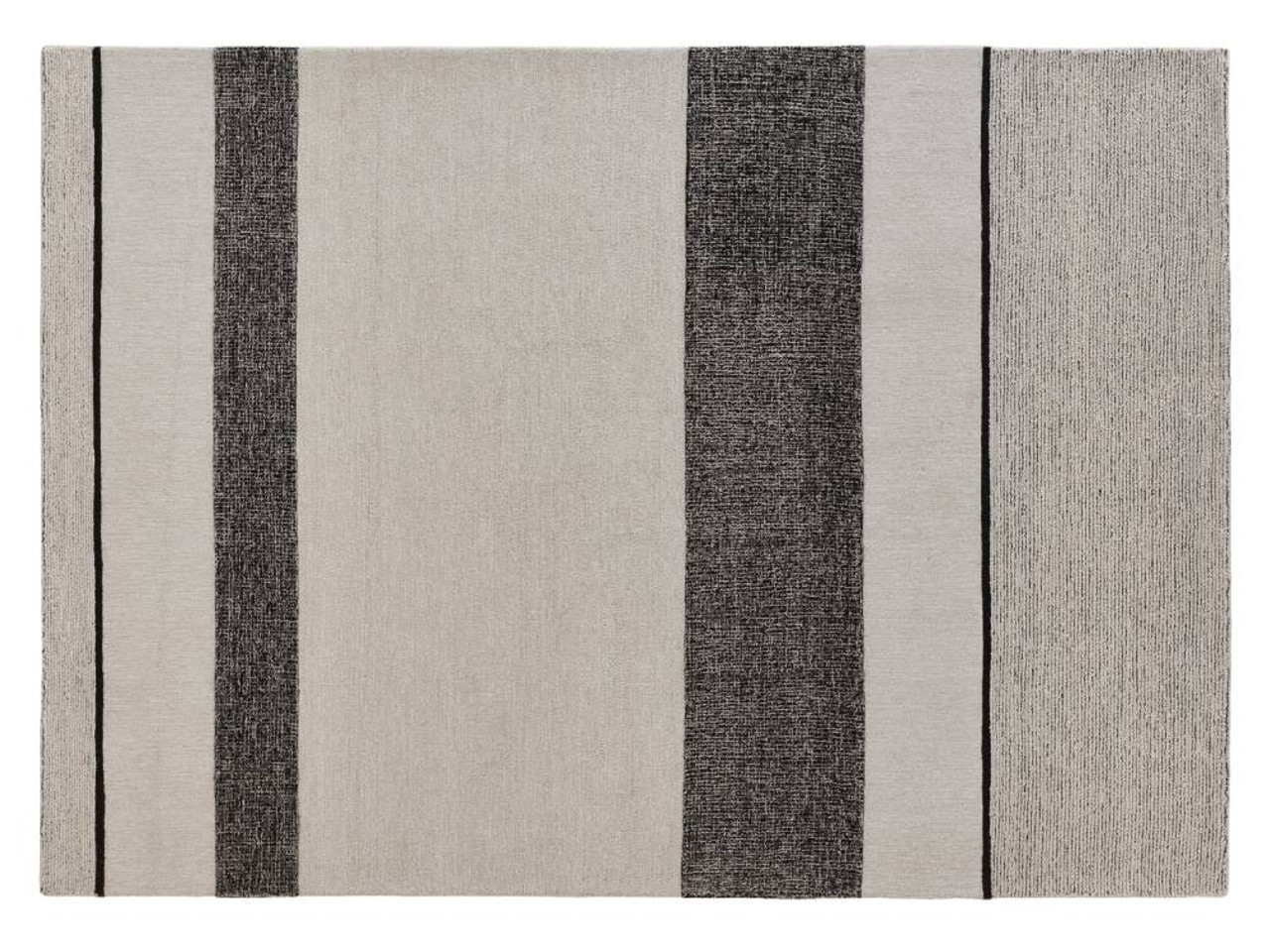 Crio Rug - Ecru Black