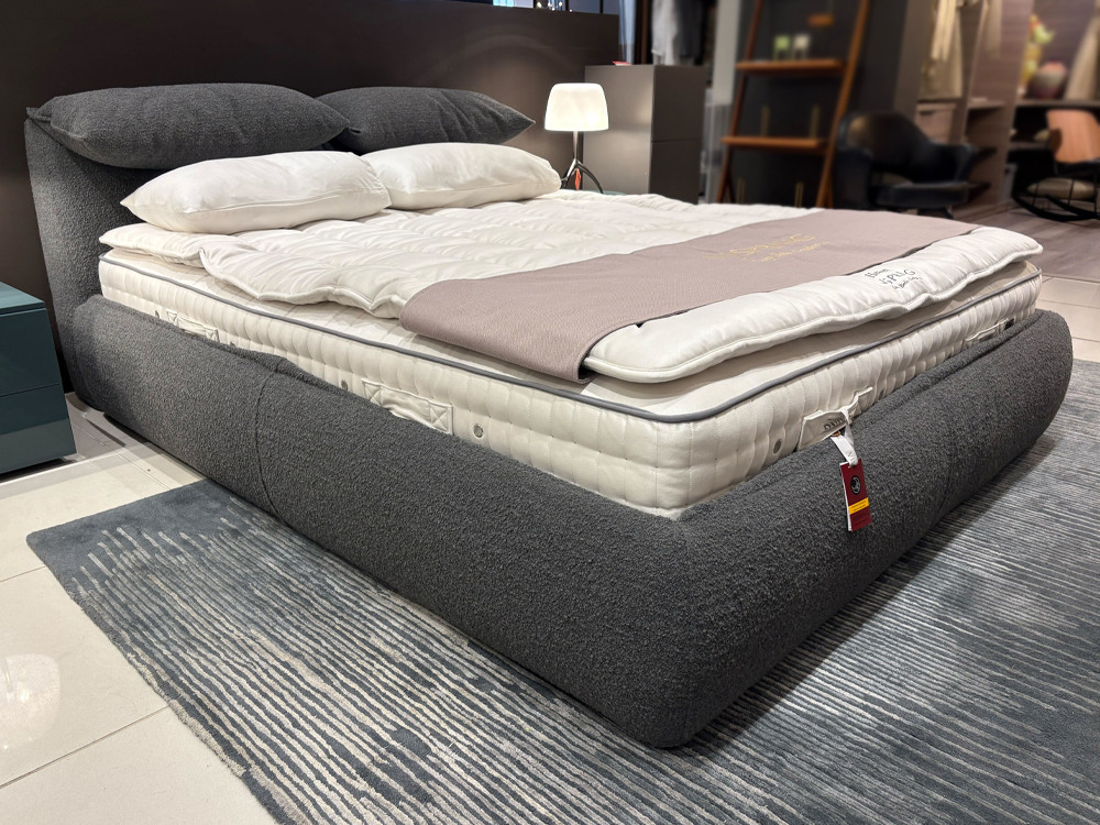 Le Bamboletto Bed - Sila Medium Grey