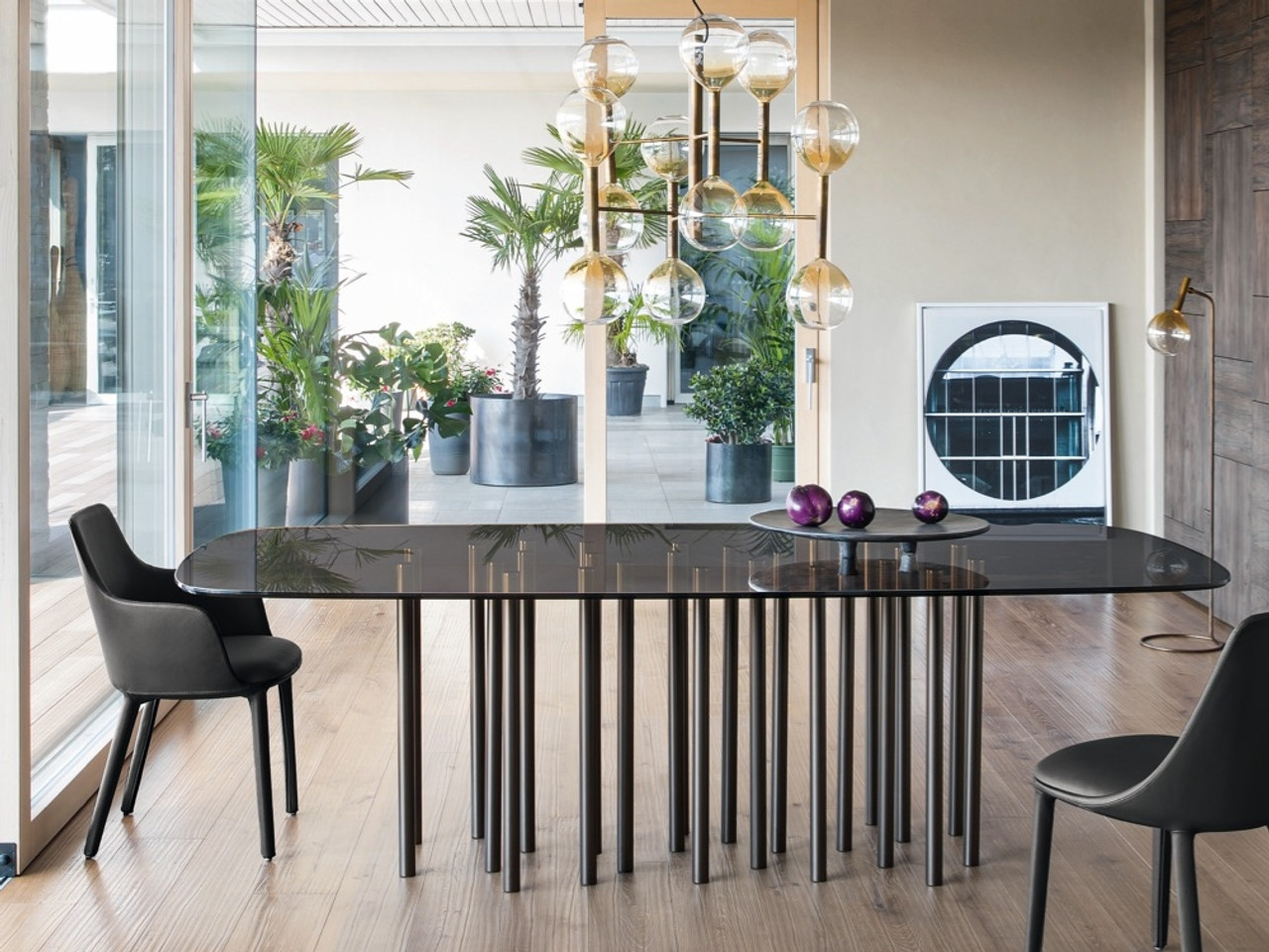 Bonaldo Mille Dining Table with Round Edges by Bartoli Design