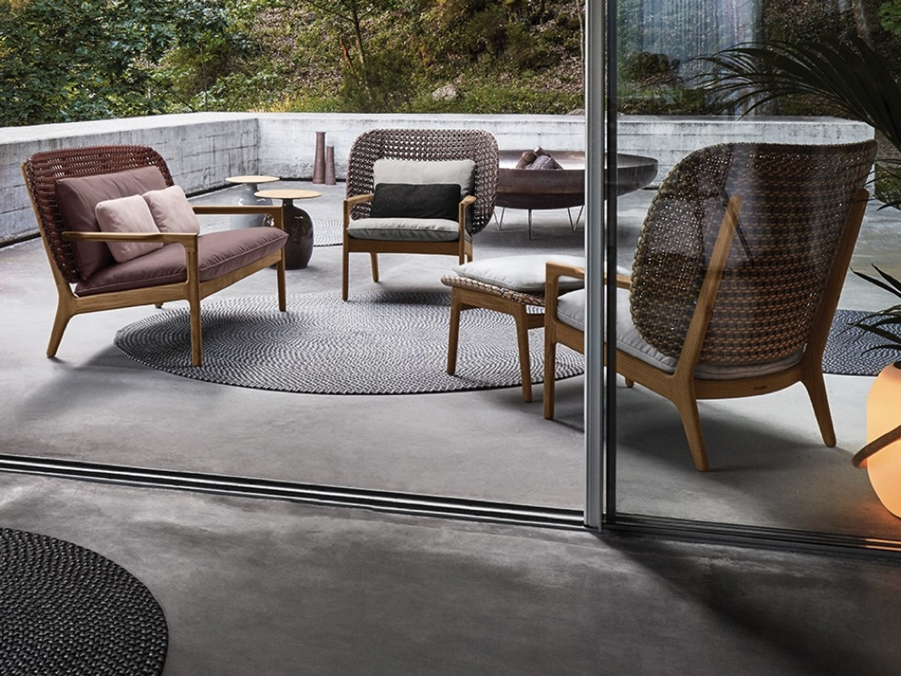 Gloster Kay Low Back Lounge Chair by Henrik Pederson