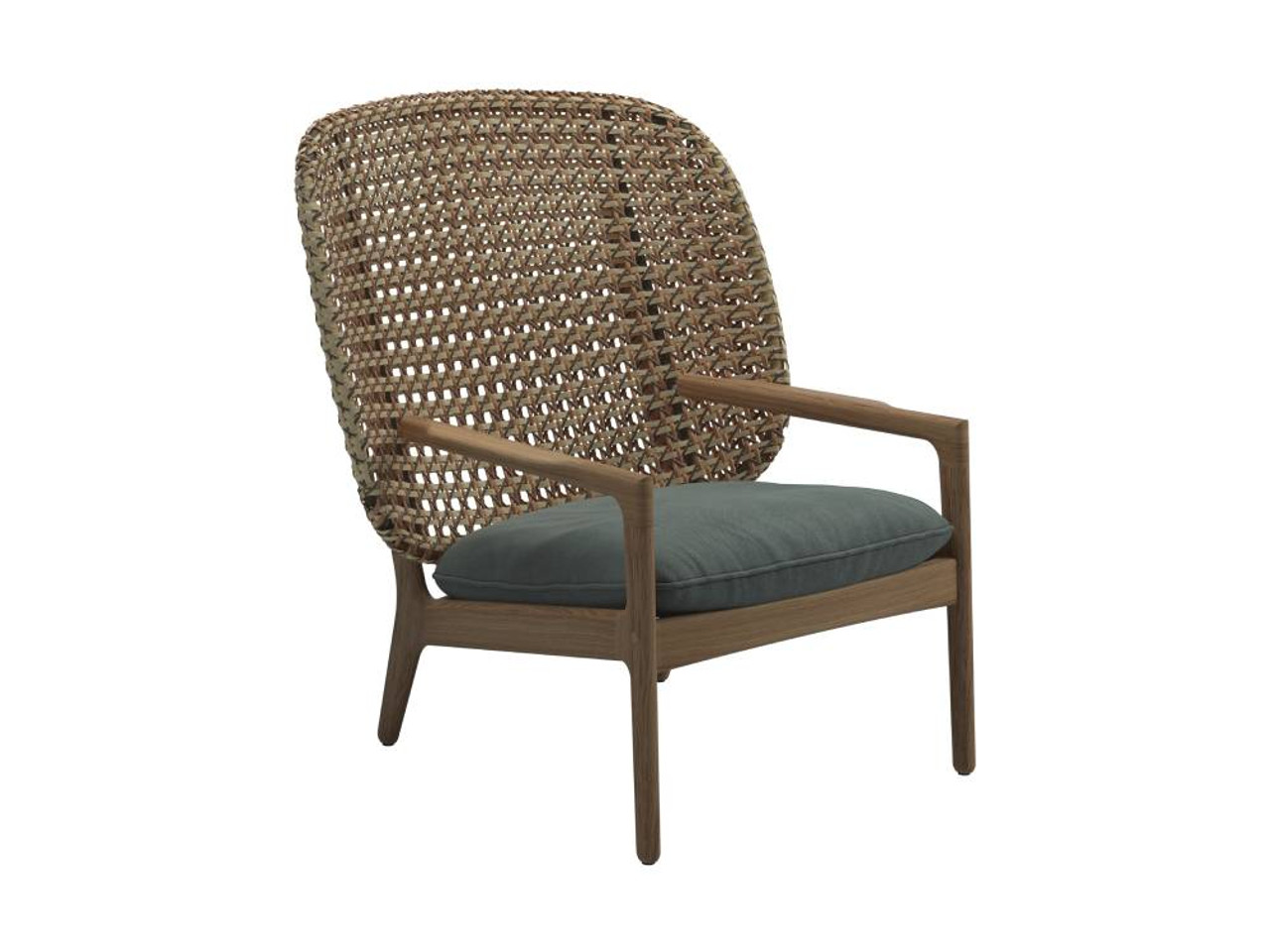 Kay High Back Outdoor Lounge Chair