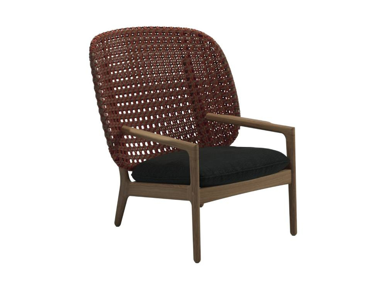 Kay High Back Outdoor Lounge Chair