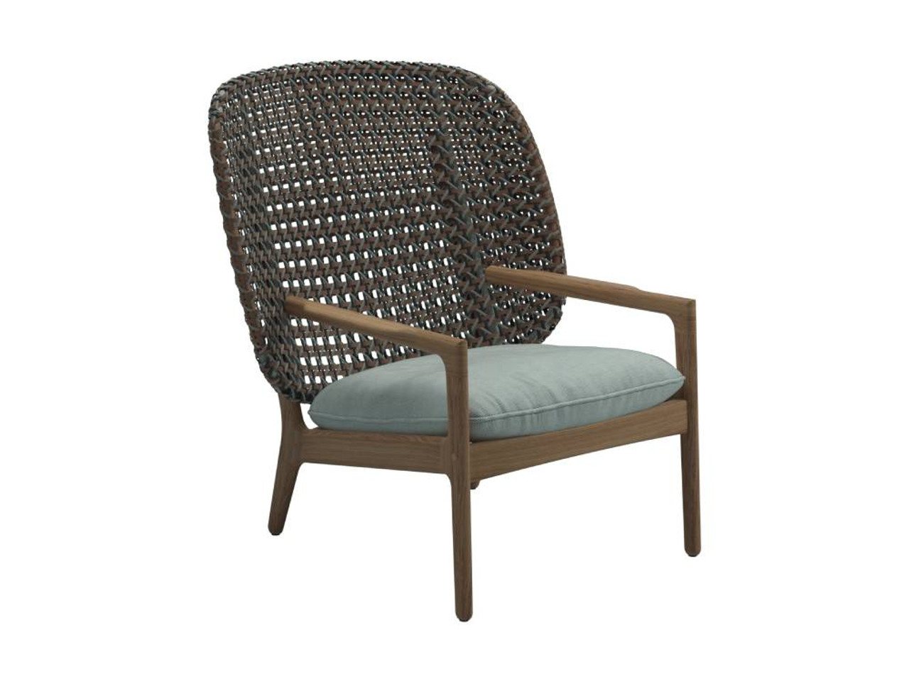 Kay High Back Outdoor Lounge Chair