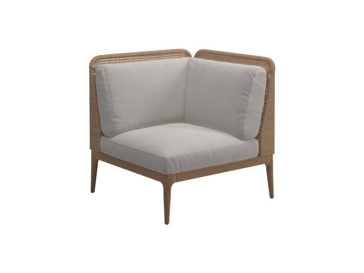 Lima Outdoor Low Back Corner/End Unit