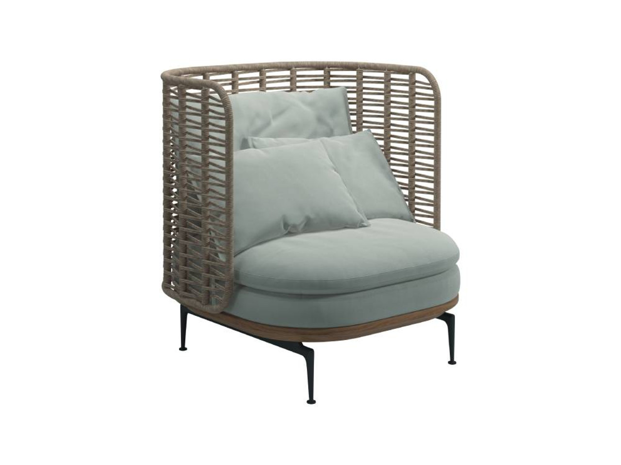 Mistral Outdoor High Back Lounge Chair