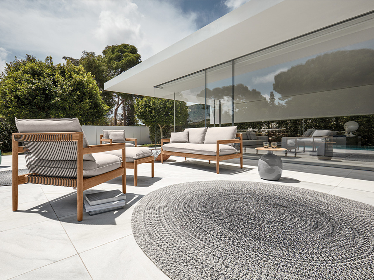 Saranac Outdoor 2 Seater Sofa