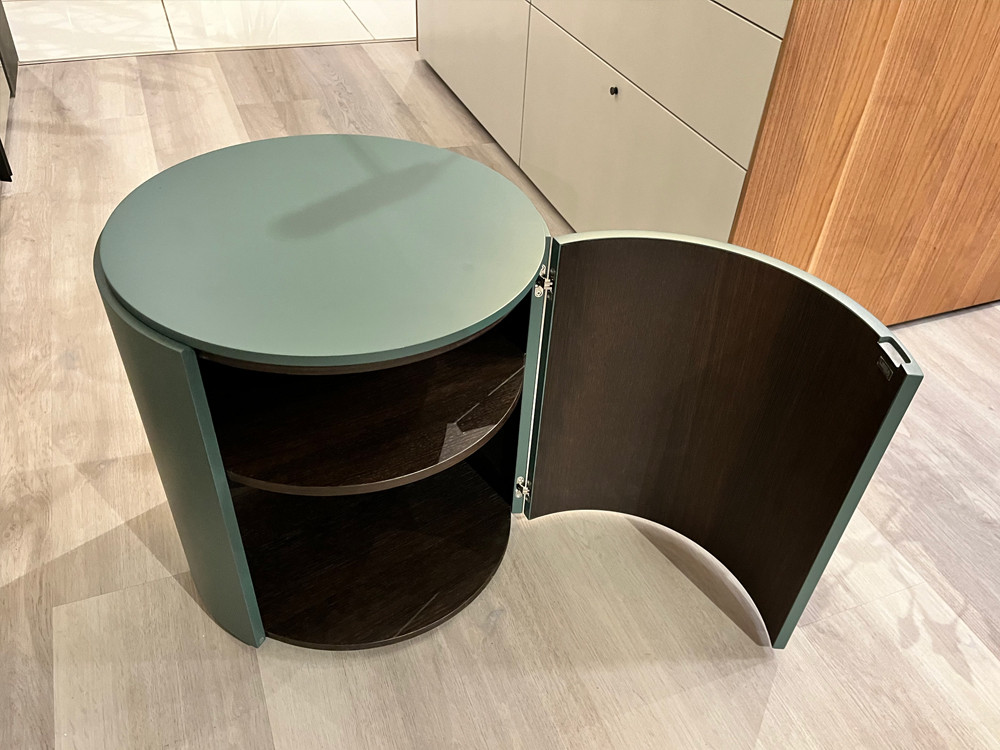 Top Bedside Table  - Lacquered Green