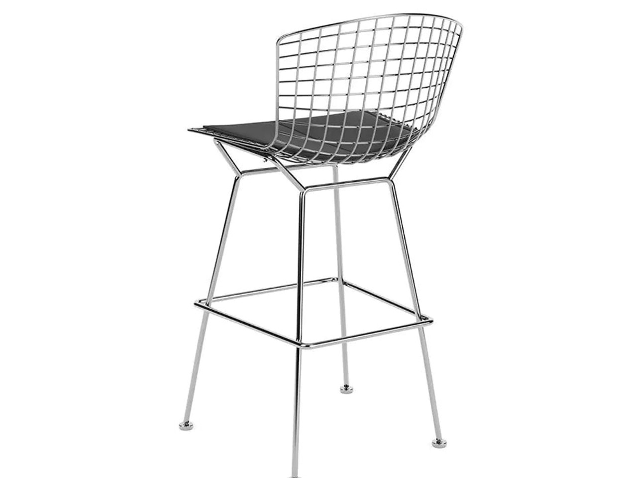 Bertoia Bar Stool - Polished Chrome - Set of 2