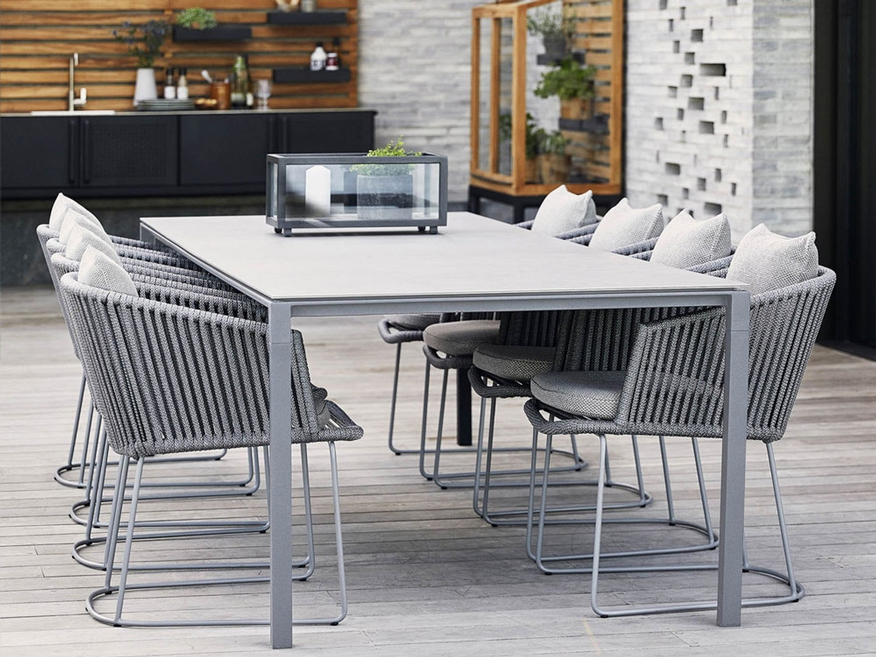 Cane-Line Pure Outdoor Dining Table 