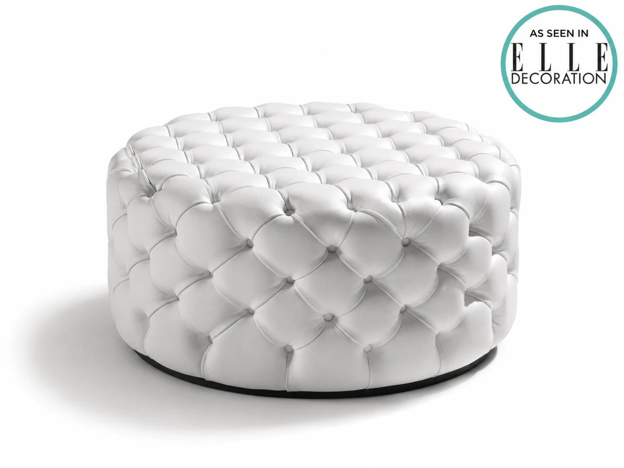Alcide Round Pouf
