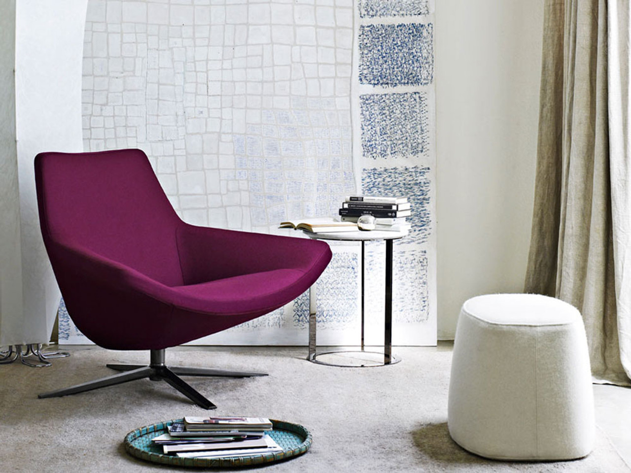 B&B Italia Metropolitan '14 MP100 Armchair Jeffrey Bernett