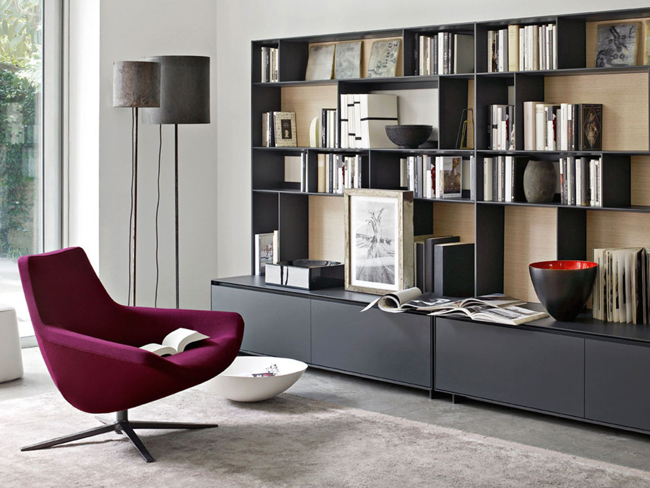 B&B Italia Metropolitan '14 MP100 Armchair Jeffrey Bernett