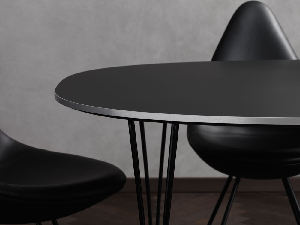 ダイニングテーブル Fritz Hansen B table Fritz Hansen Table Series Super-Elliptical Dining Table - Chaplins