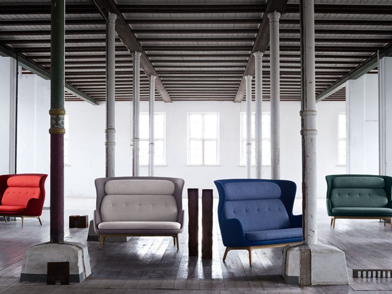 Fritz Hansen Ro Sofa by Jamie Hayon