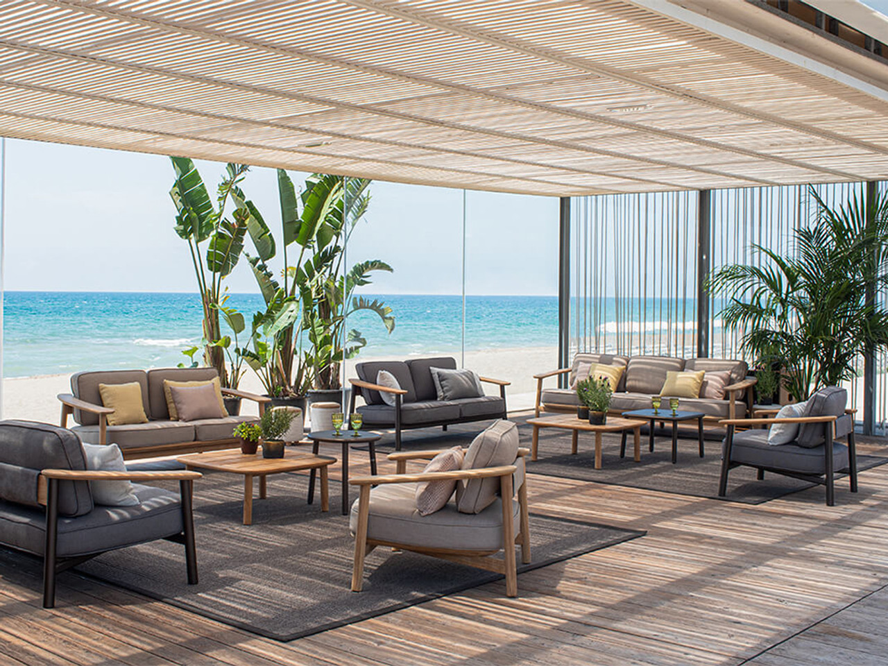Twins Outdoor 3-Seater Sofa