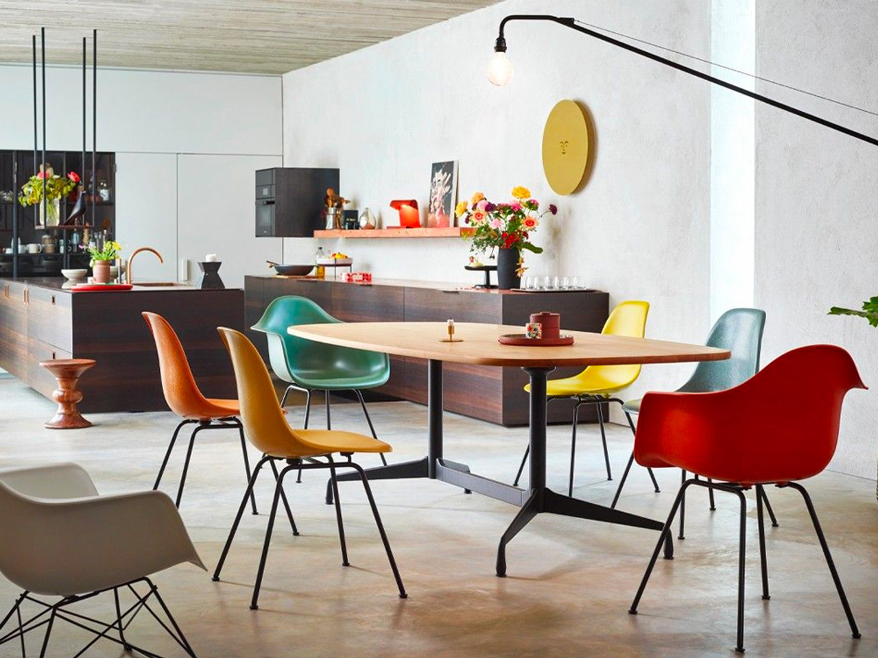 Eames Segmented Dining Table
